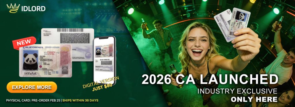 ID card delivery package arriving at doorstep