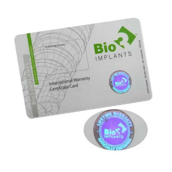 ID card with hologram barcode UV and microtext security features